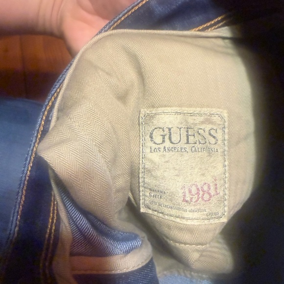 GUESS Men's Denim Slim Straight Jeans - Picture 4 of 7
